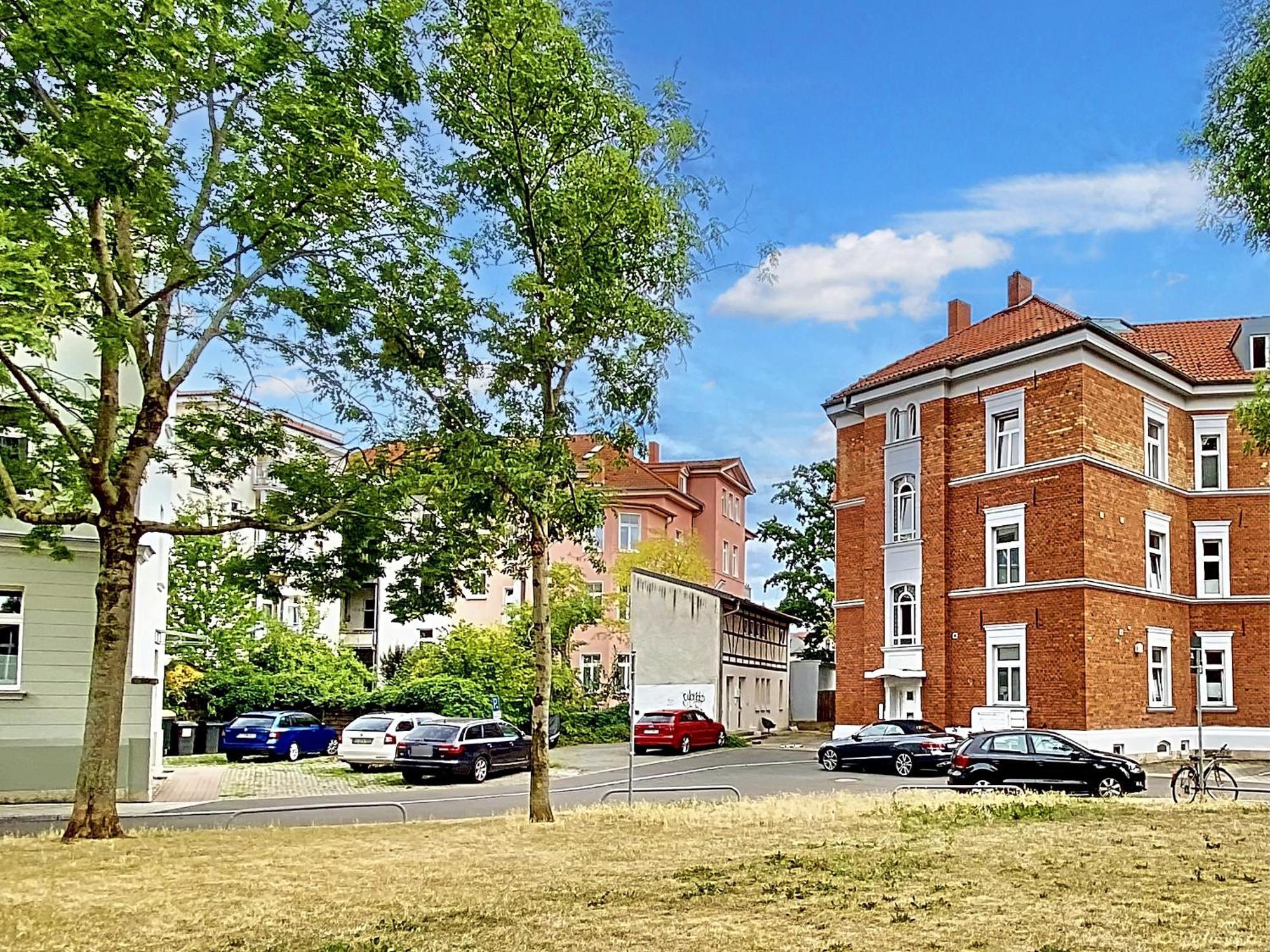 Die Remise Mit Kostenlosem Parkplatz Direkt Vor Der Tuer Эрфурт Экстерьер фото